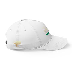 Custom White Baseball Cap Mexican Flag Adjustable Hat for Men and Women