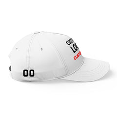 Custom White Baseball Cap Funny Sex Instructor Creative Casual Adjustable Hat For Men Women