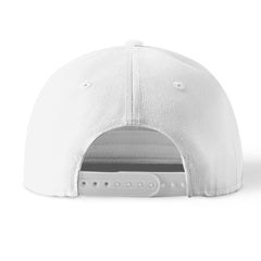 Custom White Baseball Cap Casual Adjustable Hat Ideal for Business Events and Gifts