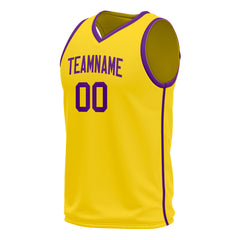 Custom Yellow Basketball Jersey Design Your Own Shirts