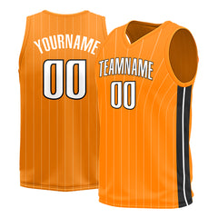 Custom Orange Basketball Jersey Sports Training Shirts