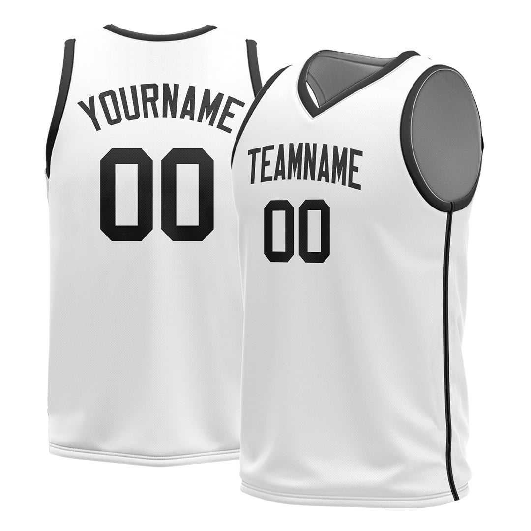 Custom White Basketball Jersey Design Your Own Shirts