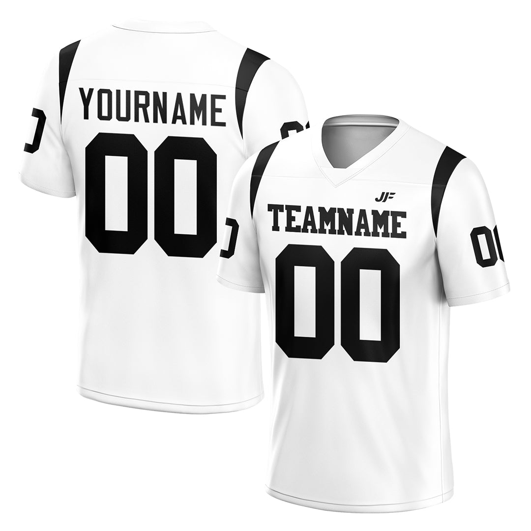 Custom White Football Jersey Athletic Special Fans Edition Shirt