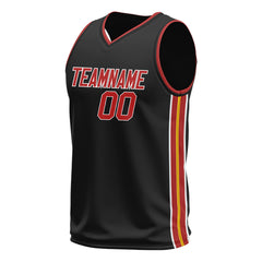 Custom Black Basketball Jersey Design Your Own Mesh Athletic Performance Shirts