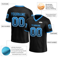 Custom Black Football Jersey Special Fans Edition Design Athletic Sportwear Shirts