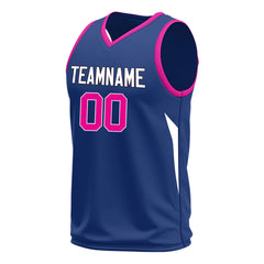 Custom Blue Basketball Jersey Design Your Own Mesh Sportswear Shirts