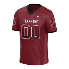 Custom Burgundy Football Jersey Special Fans Edition Design Athletic Sportwear Shirts