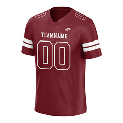 Custom Burgundy Football Jersey American Special Fans Edition Design Athletic Sportwear Shirts