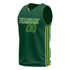 Custom Green Basketball Jersey Design Your Own Mesh Athletic Performance Shirts