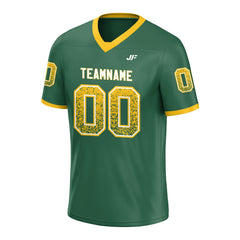 Custom Green Football Jersey Special Fans Edition Design Athletic Sportwear Shirts