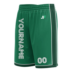 Custom Kelly Green Basketball Shorts Athletic Mesh Training Shorts