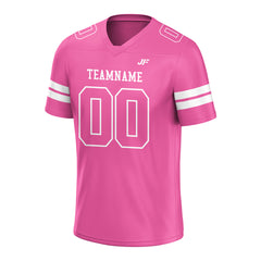 Custom Pink Football Jersey American Special Fans Edition Design Athletic Sportwear Shirts