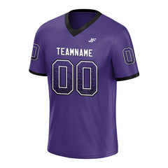 Custom Purple Football Jersey Special Fans Edition Design Athletic Sportwear Shirts