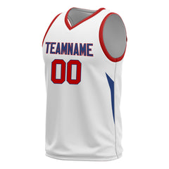 Custom White Basketball Jersey Design Your Own Mesh Sportswear Shirts