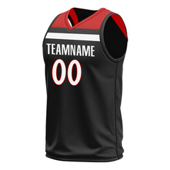 Custom Black Basketball Jersey Mesh Athletic Sports Shirts Design Your Own