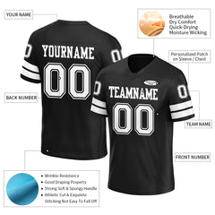 Custom Black American Football Jersey Athletic Special Fans Edition Sportwear Shirt