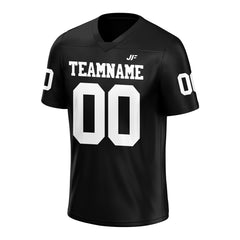 Custom Black Football Jersey Athletic Special Fans Edition Shirt