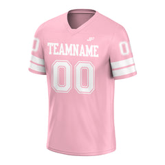 Custom Pink American Football Jersey Athletic Special Fans Edition Sportwear Shirt