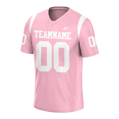 Custom Pink Football Jersey Athletic Special Fans Edition Shirt