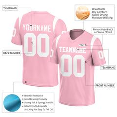 Custom Pink Football Jersey Athletic Special Fans Edition Shirt