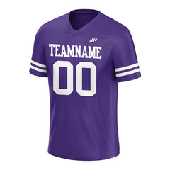 Custom Purple Football Jersey Athletic Shirt For Adult Youth