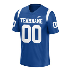 Custom Royal Football Jersey Athletic Special Fans Edition Shirt