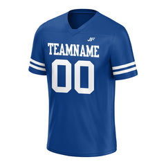 Custom Royal Football Jersey Athletic Shirt For Adult Youth