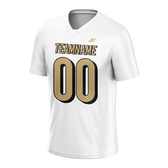 Custom White Football Jersey Athletic Special Fans Edition Design Casual Shirt