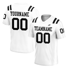 Custom White Football Jersey Athletic Special Fans Edition Shirt For Adult Youth